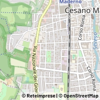 Karte Cesano Maderno