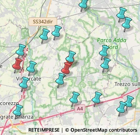 Mappa Via Eugenio Curiel, 20884 Sulbiate MB, Italia (5.03316)