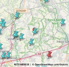 Mappa Via Eugenio Curiel, 20884 Sulbiate MB, Italia (6.7915)