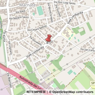 Mappa Via Giovanni Pascoli,  84, 21050 Marnate, Varese (Lombardia)