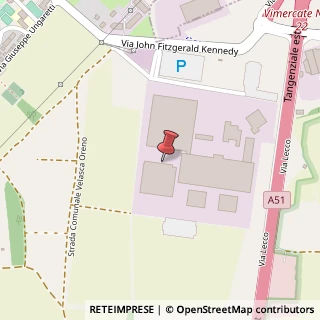 Mappa Via John Fitzgerald Kennedy, 19, 20871 Vimercate, Monza e Brianza (Lombardia)