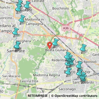Mappa Via Tell Guglielmo, 21052 Busto Arsizio VA, Italia (2.98278)