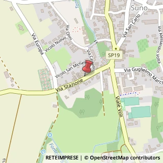 Mappa Via Stazione, 24, 28019 Suno, Novara (Piemonte)