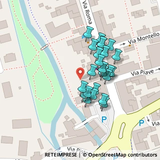 Mappa Via Roma, 31056 Roncade TV, Italia (0.0456)