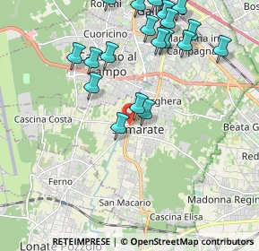 Mappa Via Rimembranze, 21017 Samarate VA, Italia (2.35)