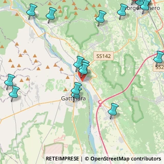Mappa Via Piave, 28078 Romagnano Sesia NO, Italia (6.571)