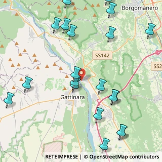 Mappa Via Piave, 28078 Romagnano Sesia NO, Italia (5.425)