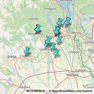 Mappa Via Piave, 28078 Romagnano Sesia NO, Italia (11.64167)