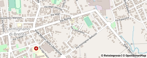 Mappa Carmignano di Brenta
