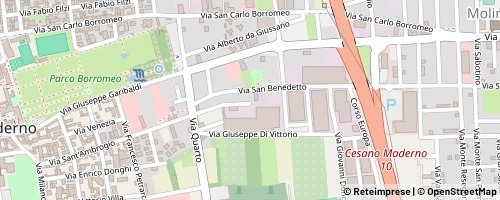 Mappa Cesano Maderno