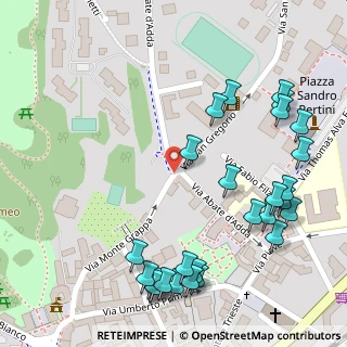 Mappa Via Monte Grappa, 20862 Arcore MB, Italia (0.16815)