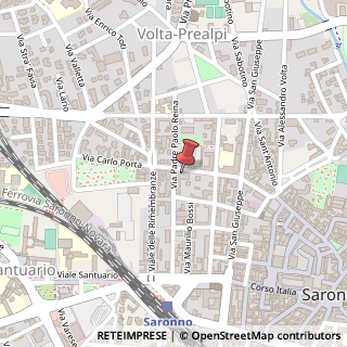 Mappa Via Vincenzo Monti, 16, 21047 Origgio, Varese (Lombardia)