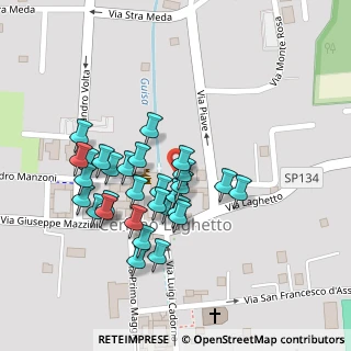 Mappa Piazza Armando Diaz, 20816 Ceriano Laghetto MB, Italia (0.11034)