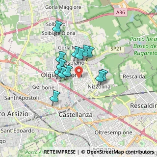 Mappa Via Guglielmo Marconi, 21050 Marnate VA, Italia (1.24538)