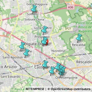 Mappa Via Guglielmo Marconi, 21050 Marnate VA, Italia (2.25308)