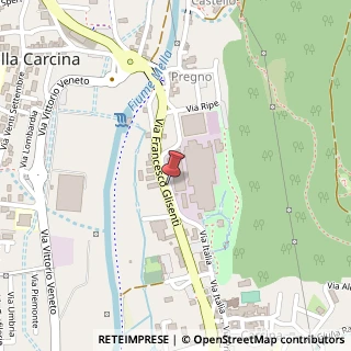 Mappa Via Francesco Glisenti, 50, 25069 Villa Carcina, Brescia (Lombardia)