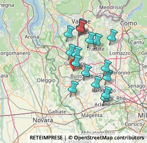 Mappa Via dello Statuto, 21017 Samarate VA, Italia (11.93824)