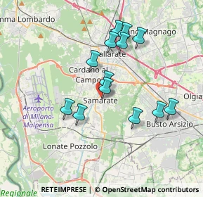 Mappa Via dello Statuto, 21017 Samarate VA, Italia (3.25231)