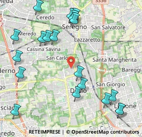 Mappa Via A. Cecov, 20832 Desio MB, Italia (2.5925)