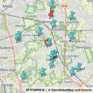 Mappa Via A. Cecov, 20832 Desio MB, Italia (2.35176)
