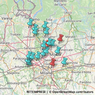 Mappa Via A. Cecov, 20832 Desio MB, Italia (11.82316)