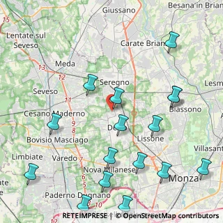 Mappa Via A. Cecov, 20832 Desio MB, Italia (5.31938)