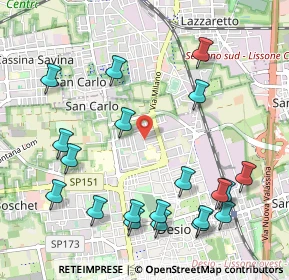 Mappa Via A. Cecov, 20832 Desio MB, Italia (1.2305)
