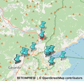 Mappa Via Marcantonio Turrini, 25079 Vobarno BS, Italia (4.04333)