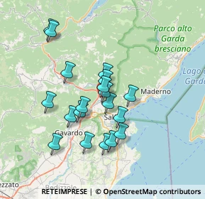 Mappa Via Marcantonio Turrini, 25079 Vobarno BS, Italia (6.04737)