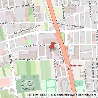 Mappa Via Giovanni Donghi, 20811 Cesano Maderno MB, Italia, 20811 Cesano Maderno, Monza e Brianza (Lombardia)