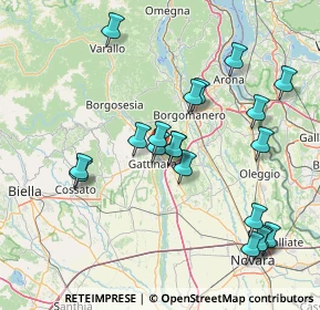 Mappa 28078 Romagnano Sesia NO, Italia (15.767)