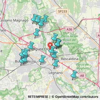 Mappa Via Guzzetti, 21050 Marnate VA, Italia (3.49684)