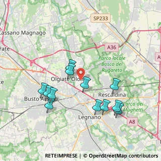 Mappa Via Guzzetti, 21050 Marnate VA, Italia (3.75083)