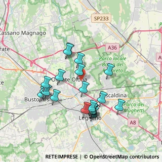 Mappa Via Guzzetti, 21050 Marnate VA, Italia (3.4715)