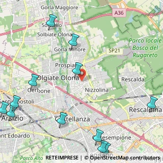 Mappa Via Guzzetti, 21050 Marnate VA, Italia (3.27333)