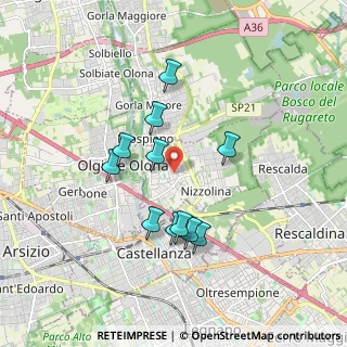 Mappa Via Guzzetti, 21050 Marnate VA, Italia (1.56273)