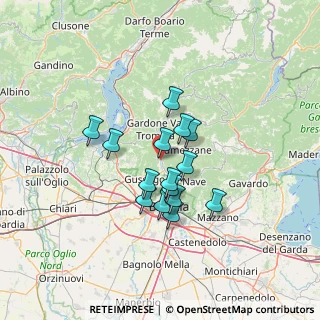 Mappa Via Veneto, 25069 Villa Carcina BS, Italia (10.056)