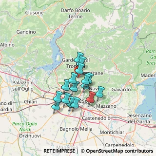 Mappa Via Veneto, 25069 Villa Carcina BS, Italia (9.78438)