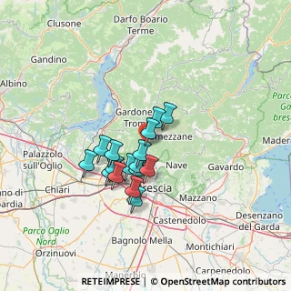 Mappa Via Veneto, 25069 Villa Carcina BS, Italia (10.0175)