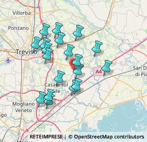 Mappa Via del Parco, 31056 Treviso TV, Italia (6.32211)