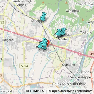 Mappa Via Guglielmo Marconi, 24060 Telgate BG, Italia (1.23182)