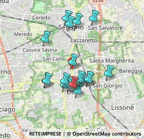 Mappa Via Milano, 20033 Desio MB, Italia (1.54111)