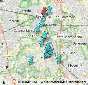 Mappa Via Milano, 20033 Desio MB, Italia (1.47)