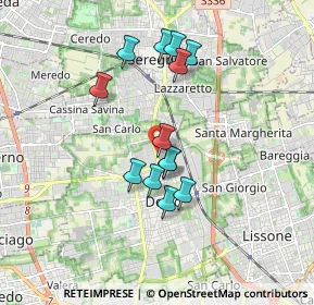 Mappa Via Milano, 20033 Desio MB, Italia (1.48615)