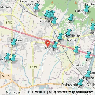 Mappa Via Gaetano Donizetti, 24060 Telgate BG, Italia (3.01)