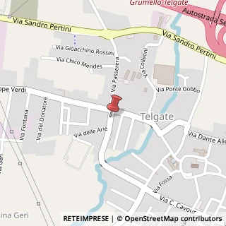 Mappa Via Donizetti, 2B, 24060 Telgate, Bergamo (Lombardia)