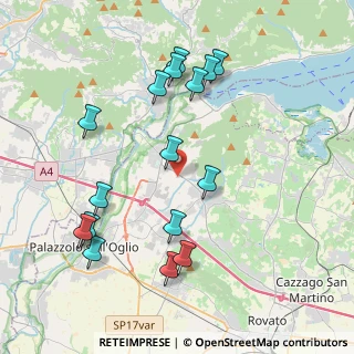 Mappa Via Mioletta, 25031 Capriolo BS, Italia (4.2575)