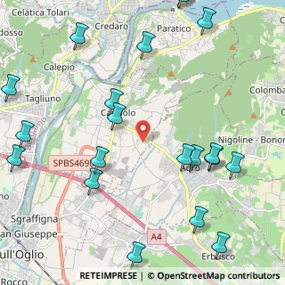 Mappa Via Mioletta, 25031 Capriolo BS, Italia (2.8825)
