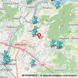 Mappa Via Mioletta, 25031 Capriolo BS, Italia (3.338)