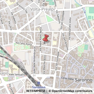 Mappa Via Vincenzo Monti, 19, 21047 Saronno, Varese (Lombardia)
